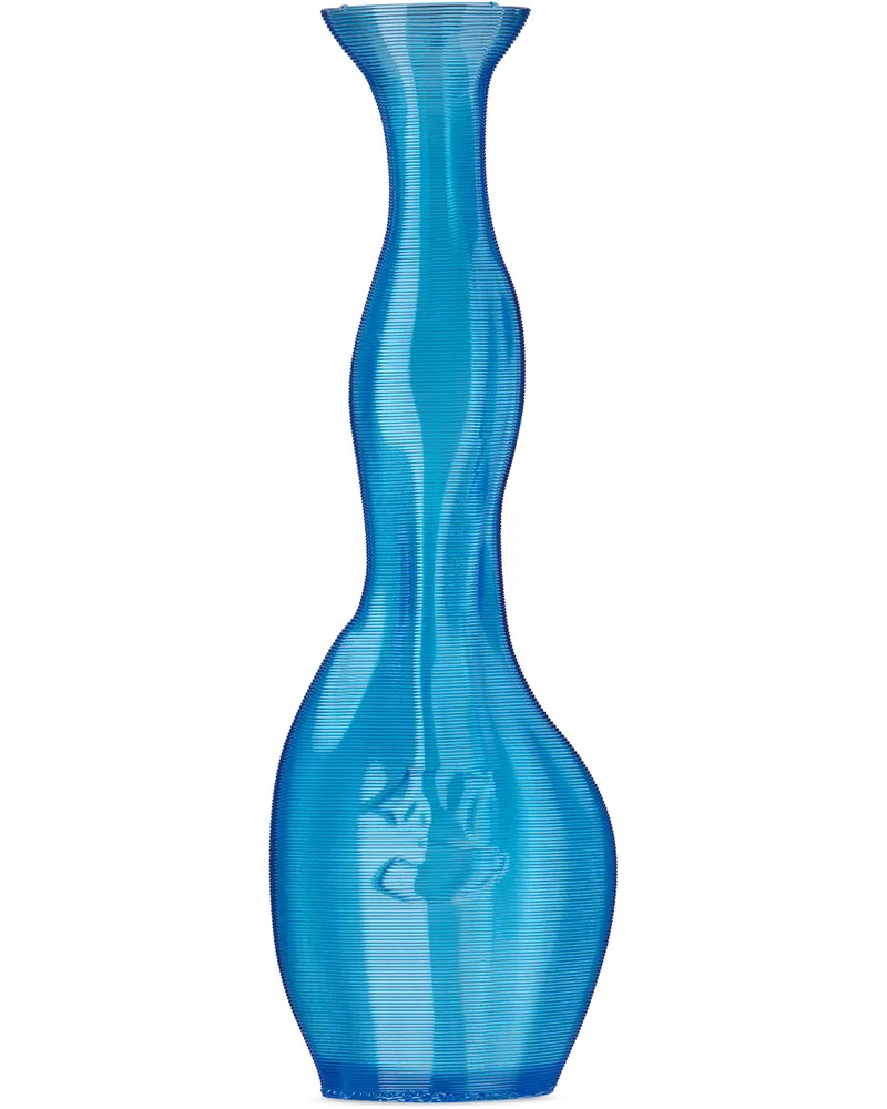 NIKO JUNE Blue 'Las Projects' Vase Blue