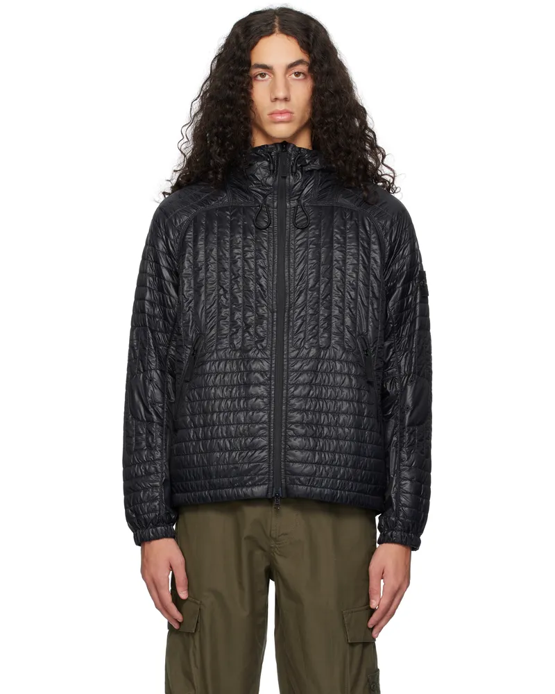Stone Island Black 43232 Pertex Quantum PrimaLoft Insulated Jacket V0029