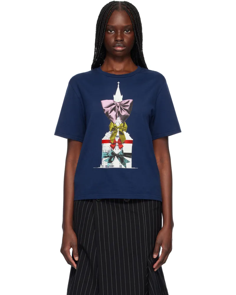 Undercover Navy UC1E1891-3 T-shirt Dark