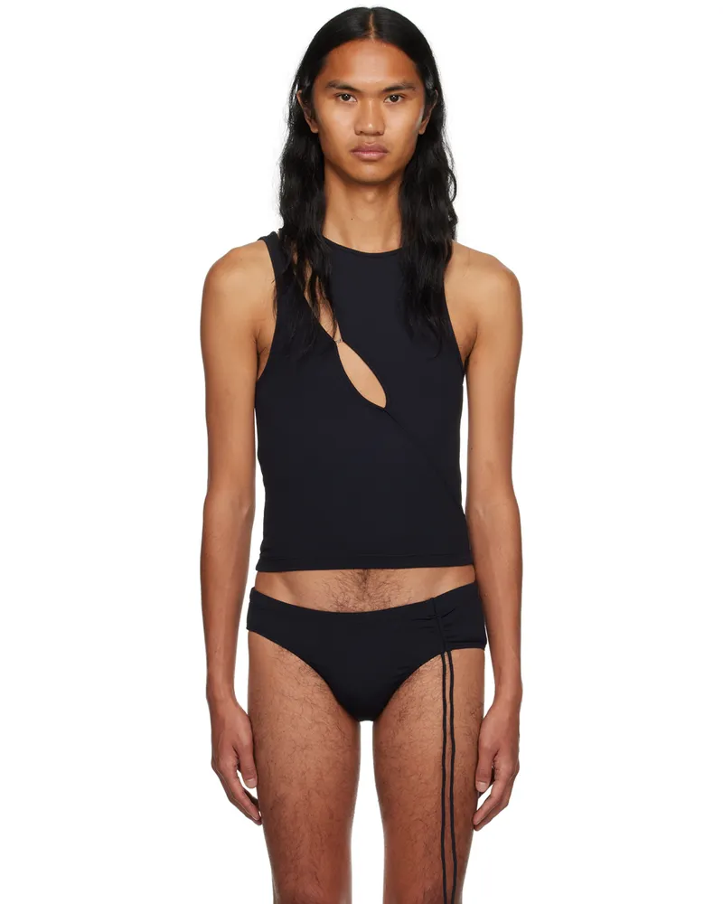 K.NGSLEY Black R3 Tank Top Black
