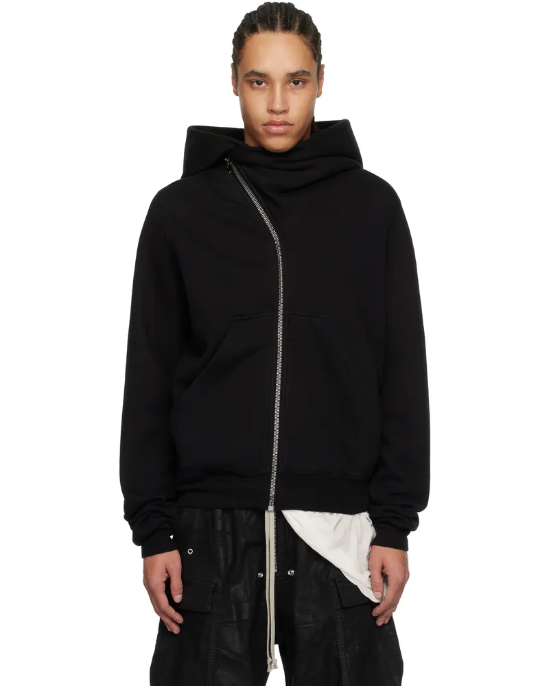 DRKSHDW by Rick Owens Black Hollywood Mountain Hoodie 09