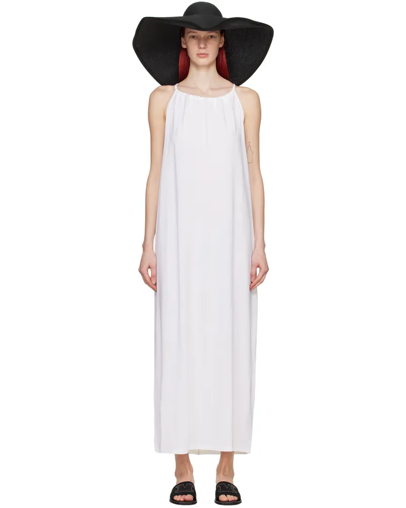 Max Mara White Garda Midi Dress 5