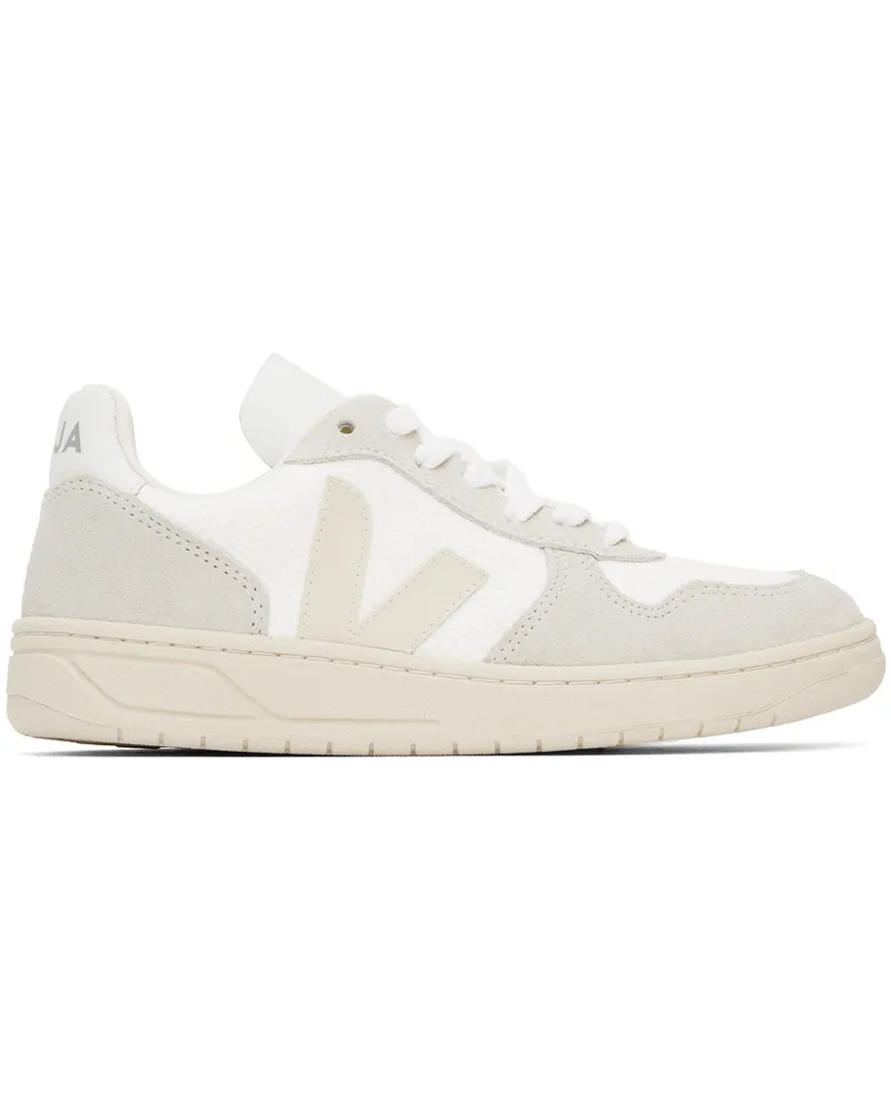 VEJA White V-10 B-Mesh Sneakers White