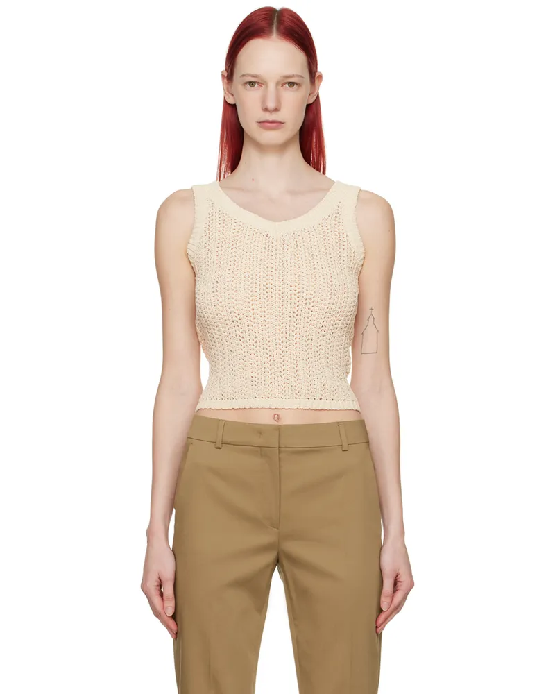 Max Mara Off-White Arrigo Tank Top 2