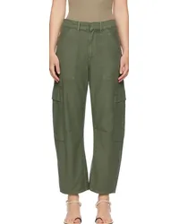 Citizens of humanity Green Marcelle Low Slung Easy Cargo Pants Surpl