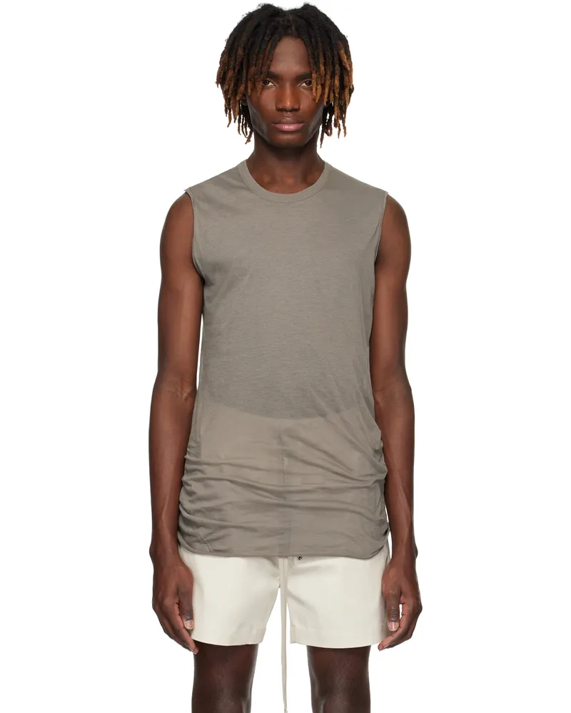 Rick Owens Gray Hollywood Basic SL Tank Top 34