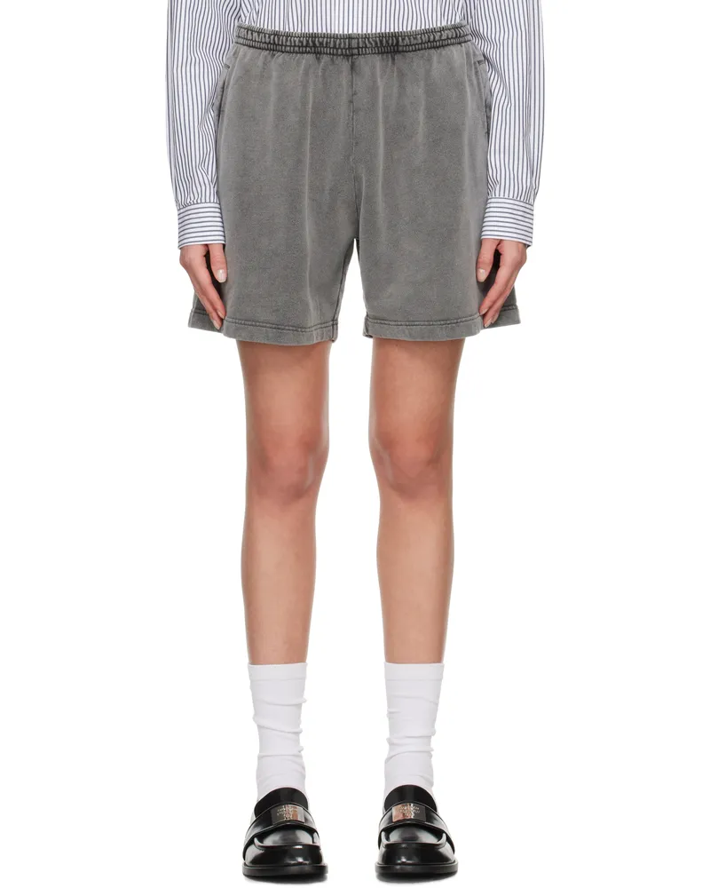 Acne Studios Black Cotton Shorts Bm0