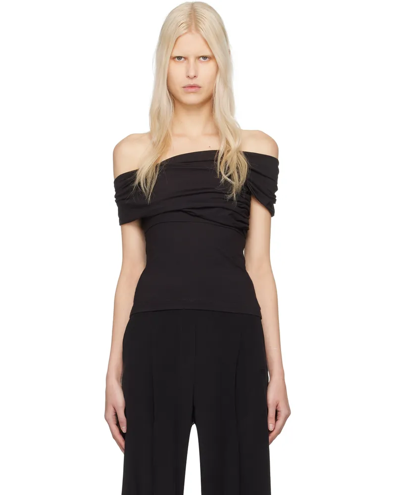 camilla and marc Black Winona T-Shirt Dblk