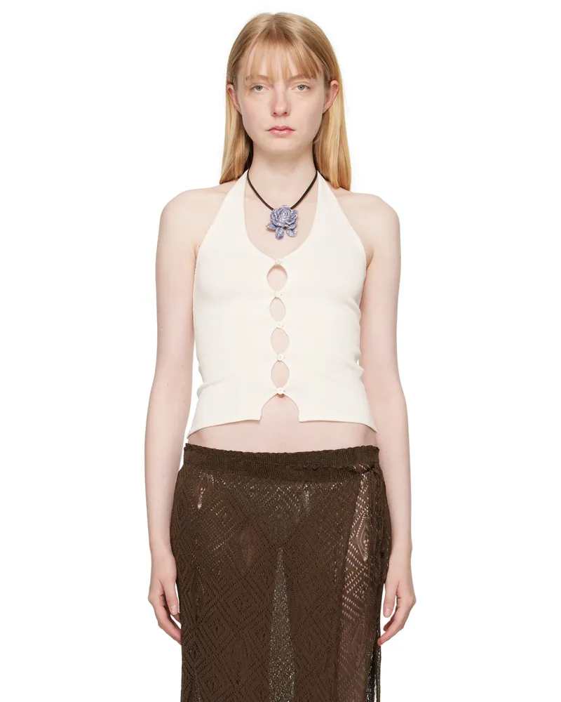 GIMAGUAS White Ischia Tank Top White