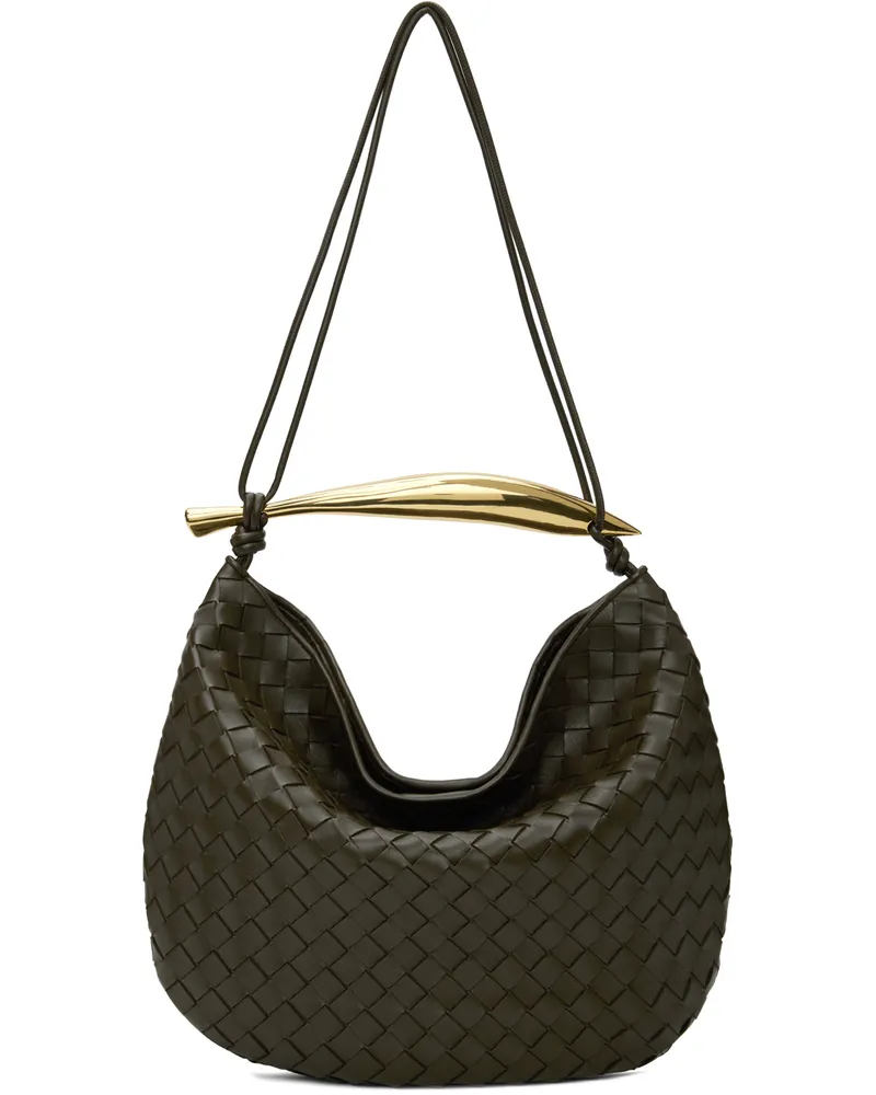 Bottega Veneta Khaki Medium Sardine Bag 3387
