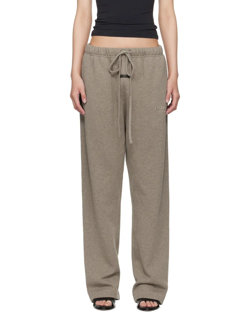 Fear of God Brown Relaxed Sweatpants Homestead