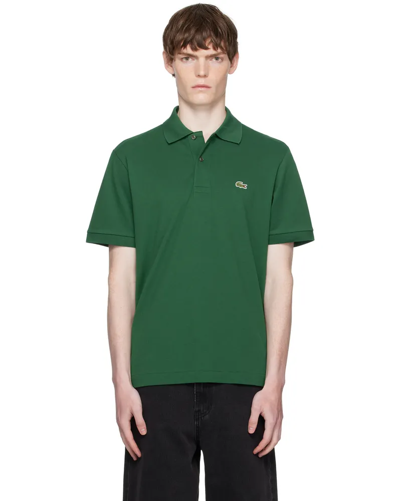 Lacoste Green Classic Fit L.12.12 Light Piqué Polo Green