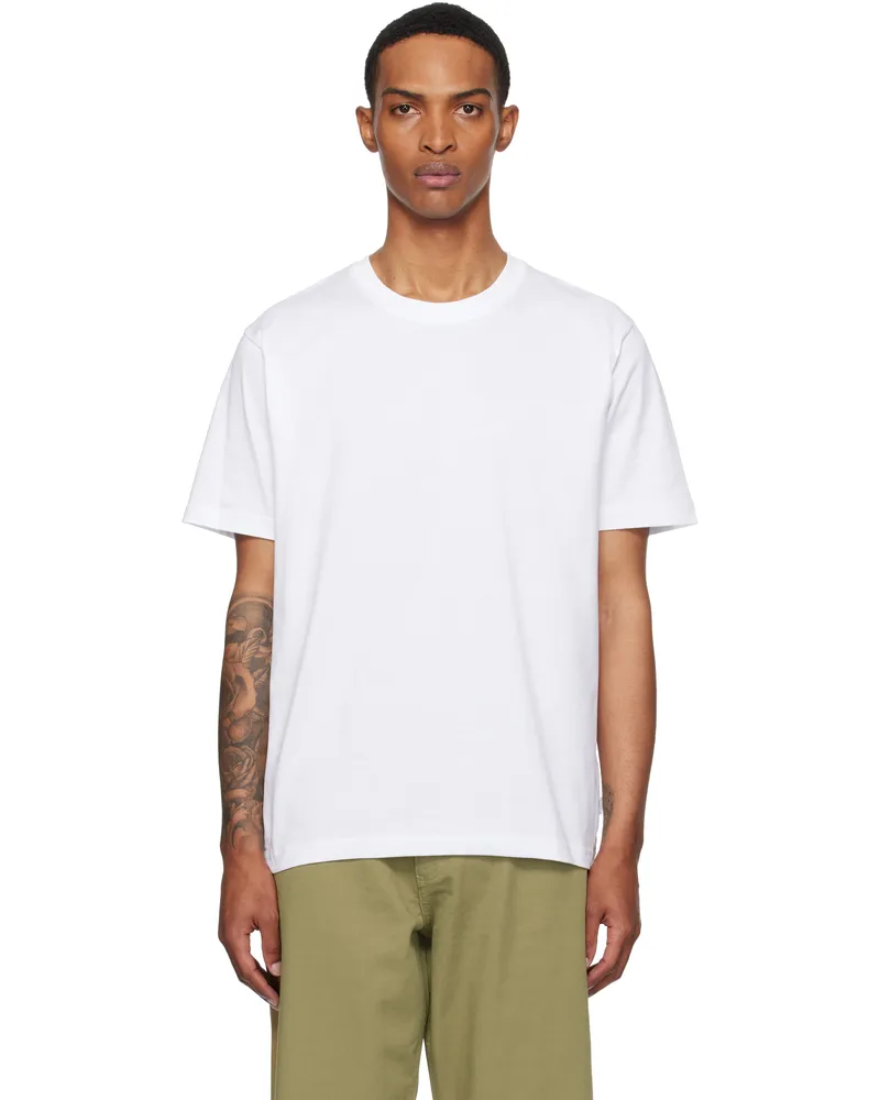Norse Projects White 'Norse' Standard T-shirt White