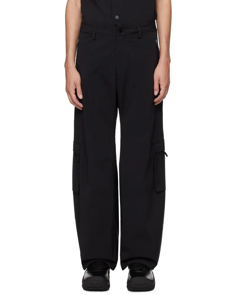 Han Kjøbenhavn Black Three-Pocket Cargo Pants Black