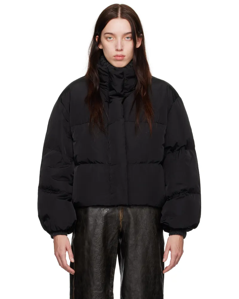 Acne Studios Black Puffer Down Jacket Bmf