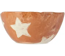 SSENSE Exclusive White Marbled Stars Delight Cereal Bowl
