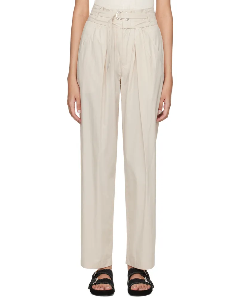 Étoile Isabel Marant Beige Celia Trousers 90be