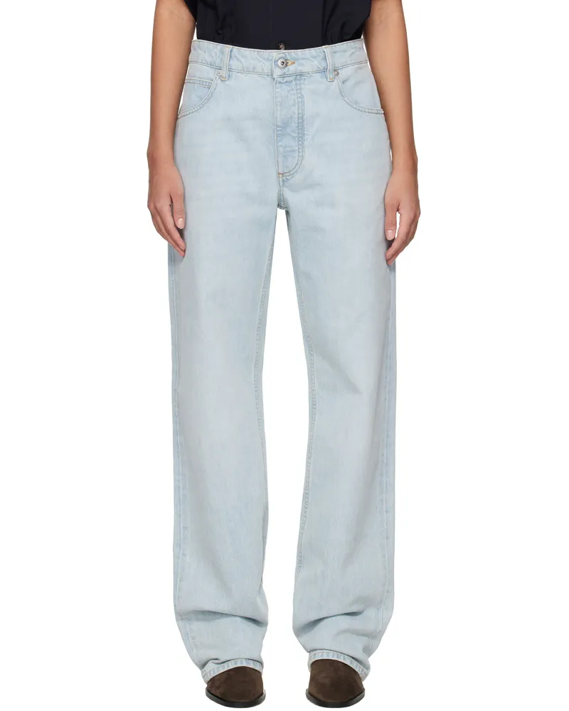 Bottega Veneta Blue Bleached Boyfriend Jeans 4132
