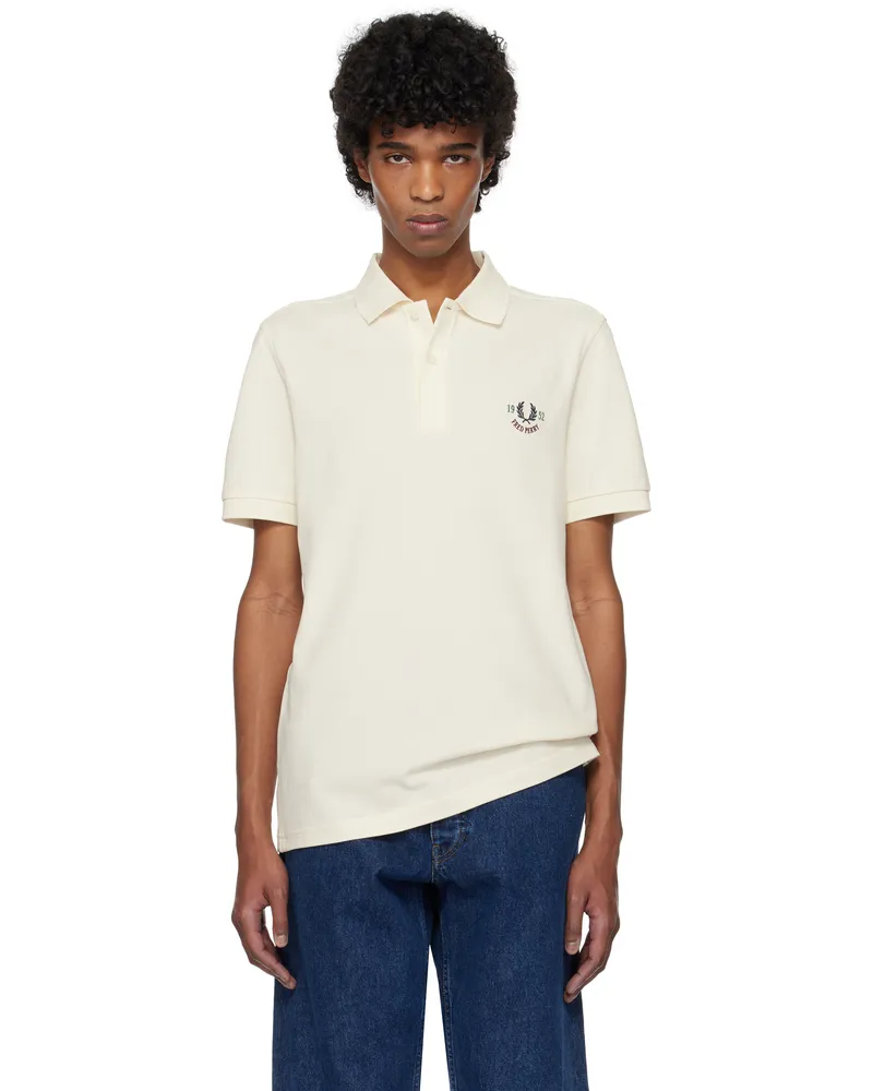 Fred Perry Off-White Embroidered Polo 560