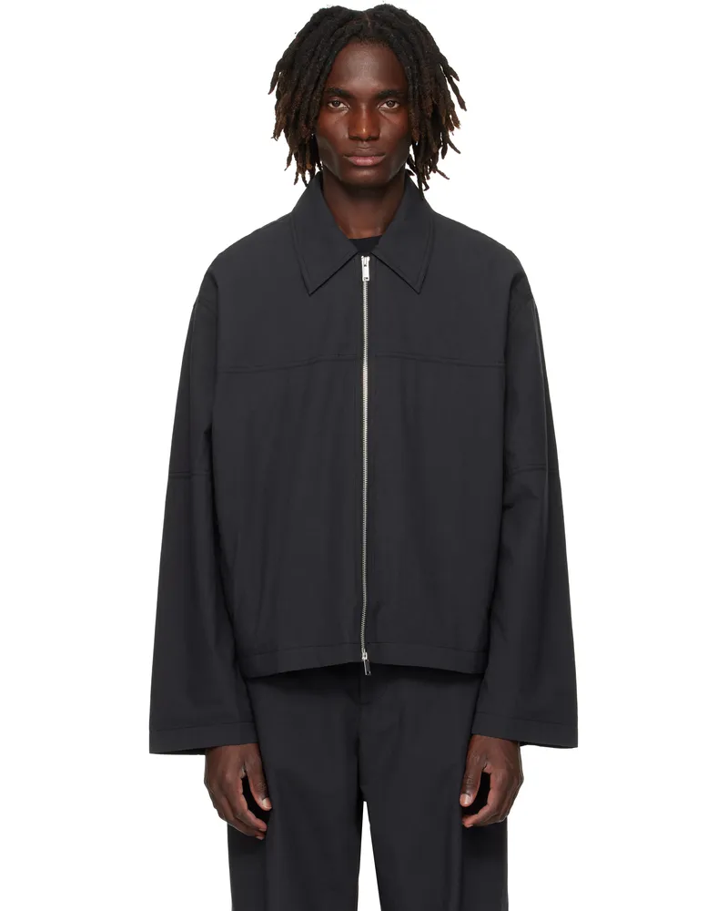 Studio Nicholson Gray Fola Jacket Graphite
