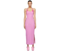 SSENSE Exclusive Pink Thais Maxi Dress