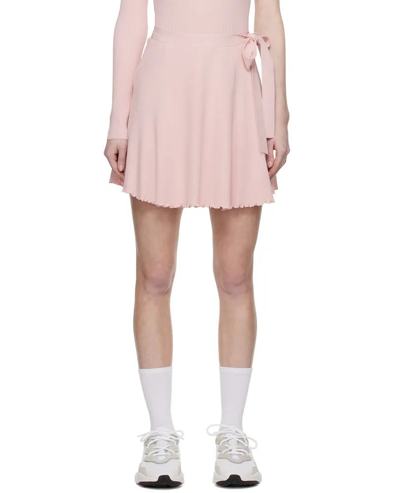 Live The Process Pink Malia Miniskirt Seashell