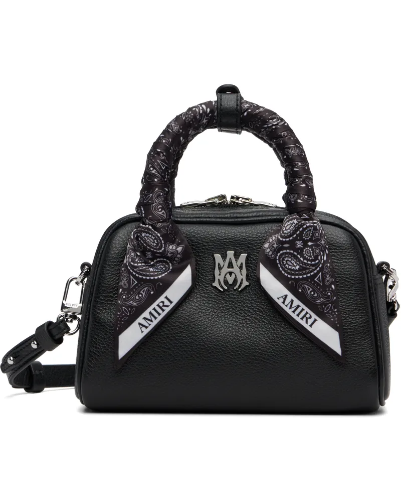 Amiri Black Micro Bowling Bag Black