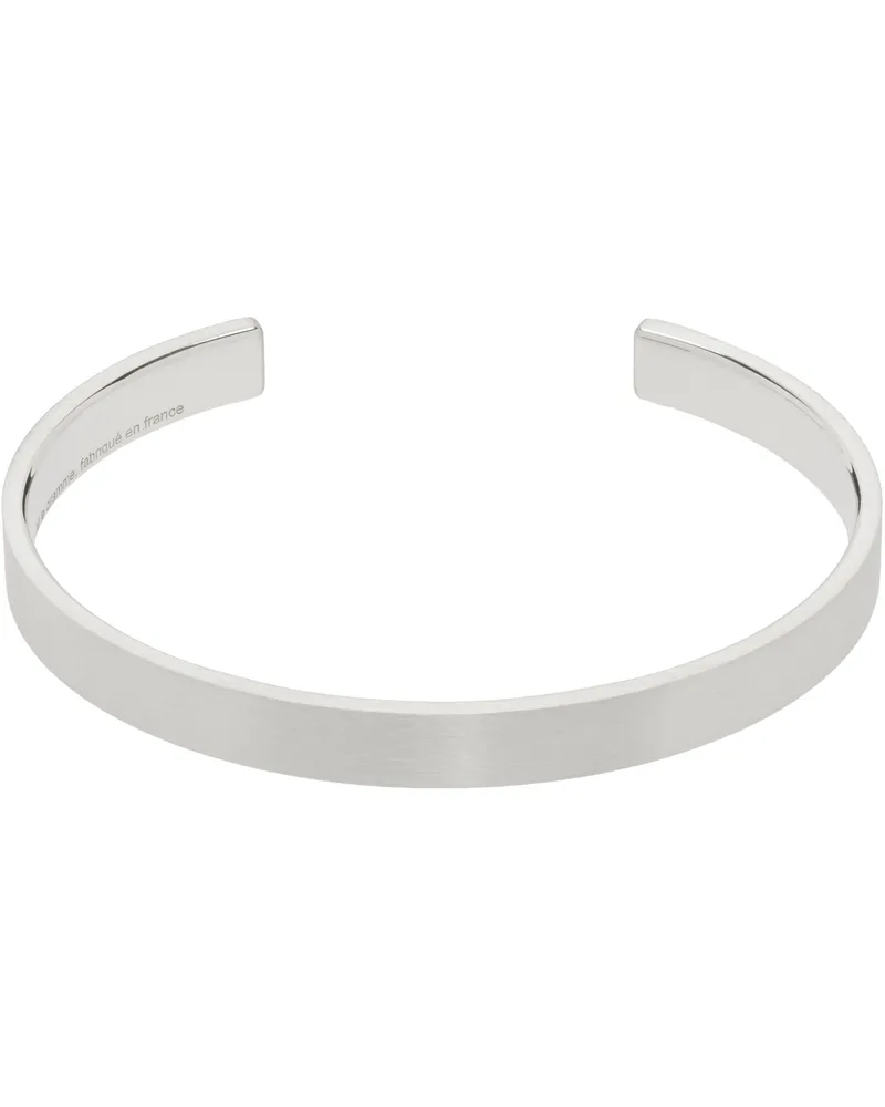 Le Gramme Silver Ribbon 'Le 21g' Bracelet