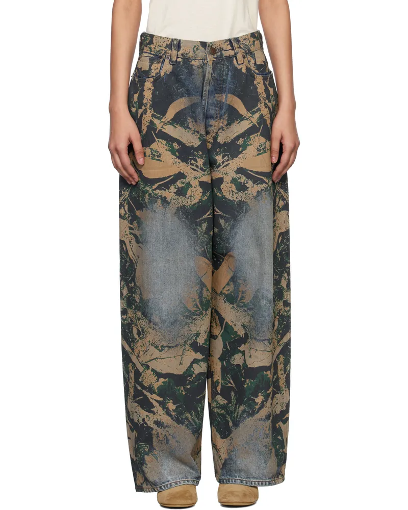 Acne Studios Multicolor Super Baggy Fit 2023 Jeans 700