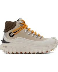 Moncler Beige Trailgrip GTX Ankle Boots Pbrown