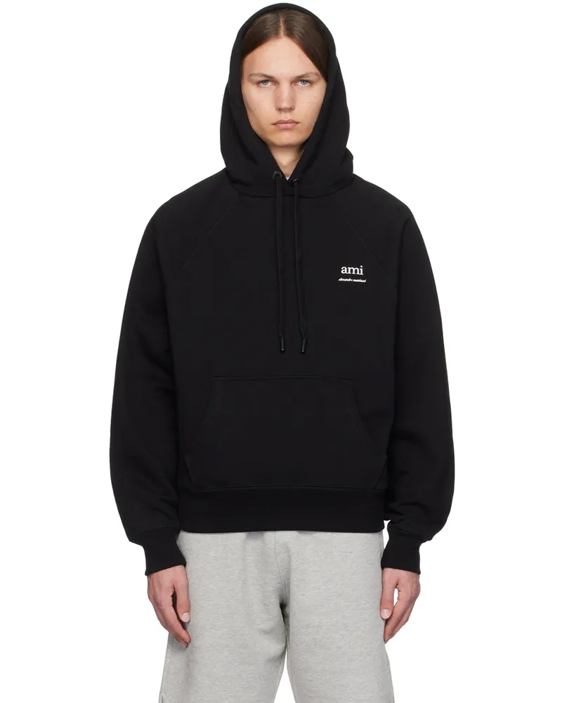 AMI Paris Black 'Ami Alexandre Mattiussi' Hoodie Black