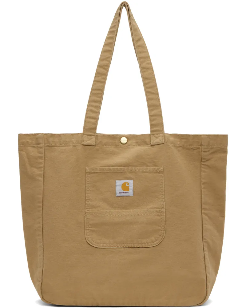 Carhartt WIP Brown Bayfield Tote Peanut