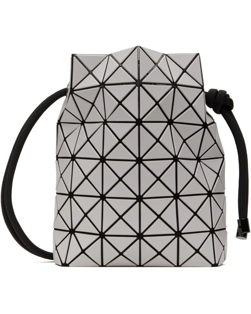 Issey Miyake Off-White Wring Matte Bag 11-lt.gray