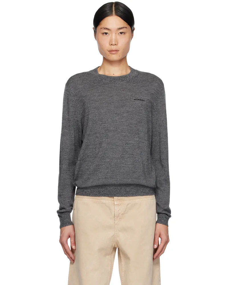 Isabel Marant Gray Basile Sweater 02fk