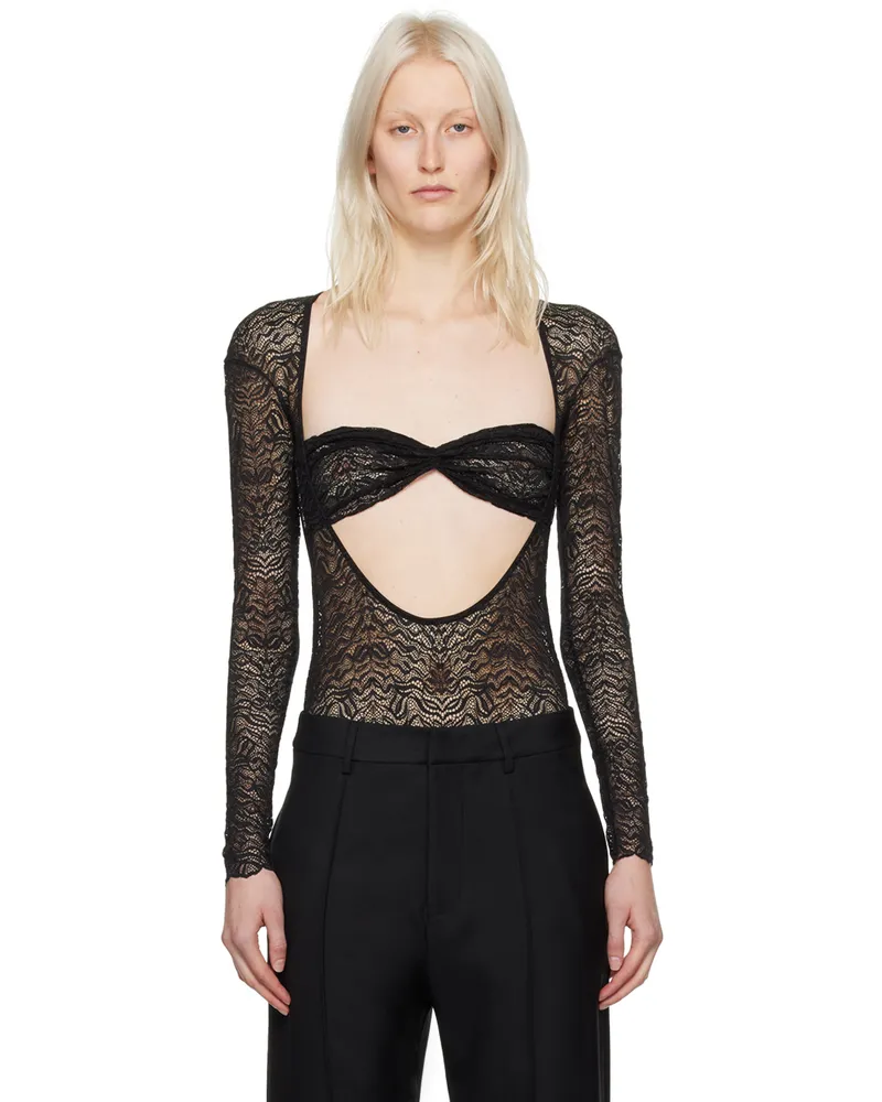 Beaufille Black Baes Bodysuit Black