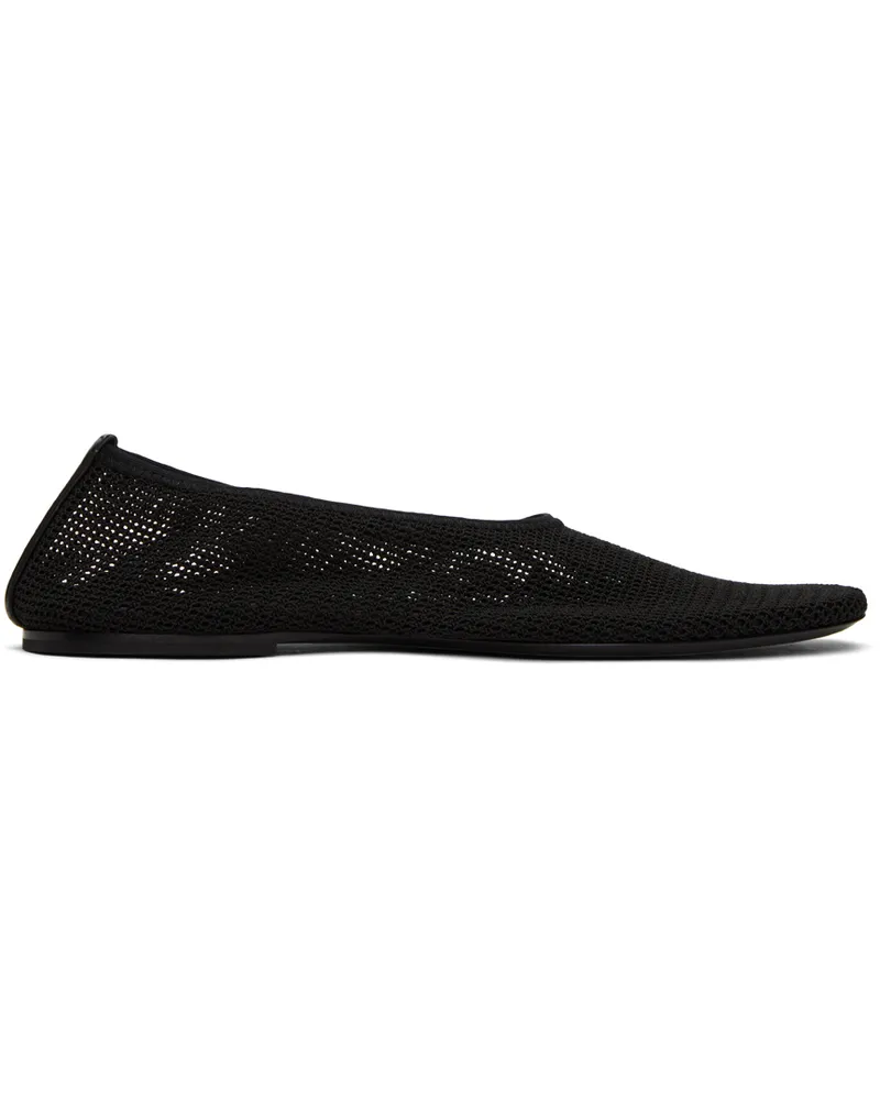 KHAITE Black Maiden Ballerina Flats 200