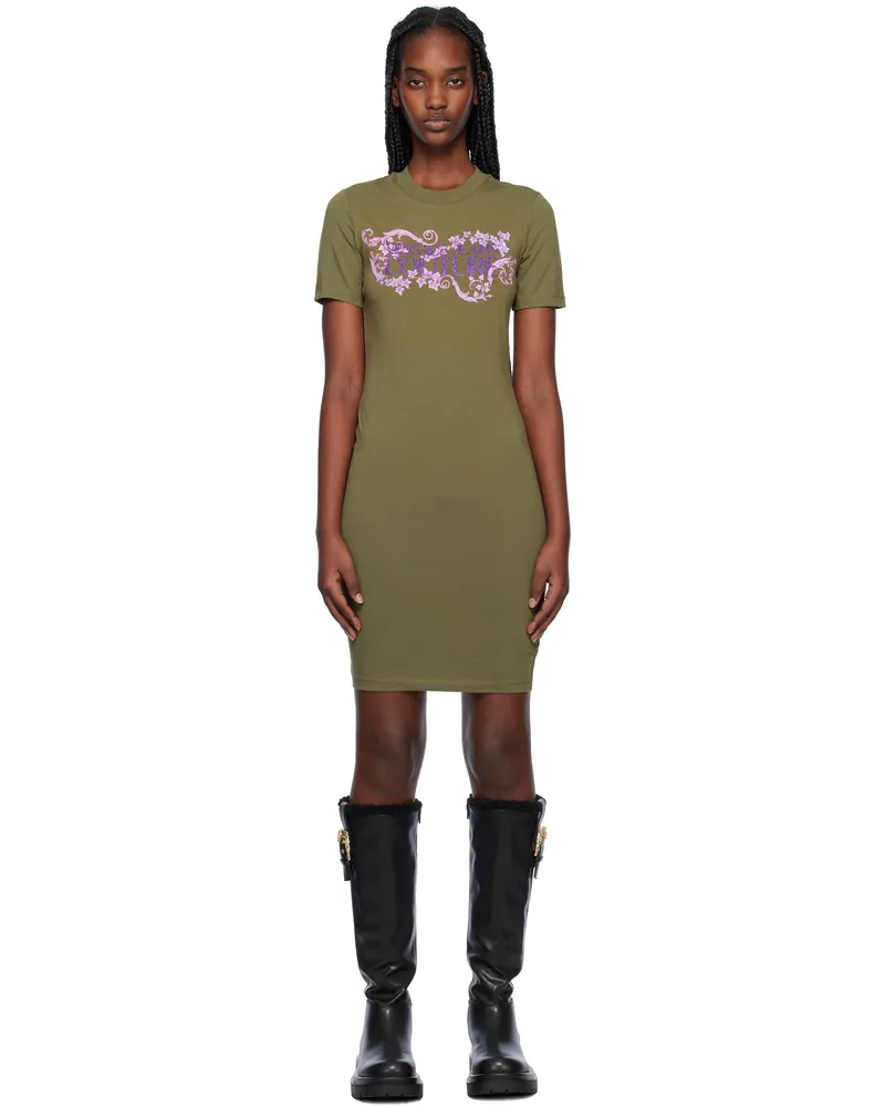 Versace Jeans Khaki Vestiti Minidress E151