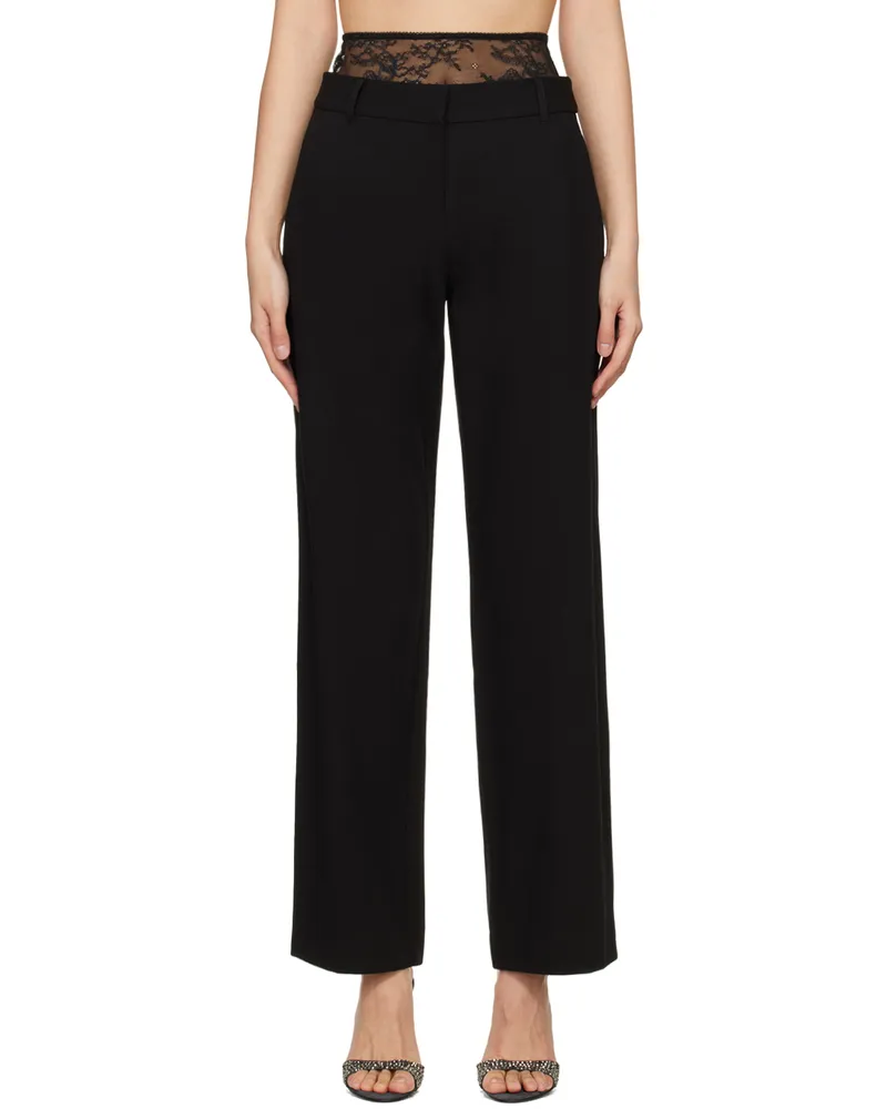 bec & bridge Black Jewel Trousers Black