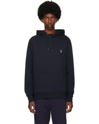 Paul Smith Navy Zebra Hoodie Blues