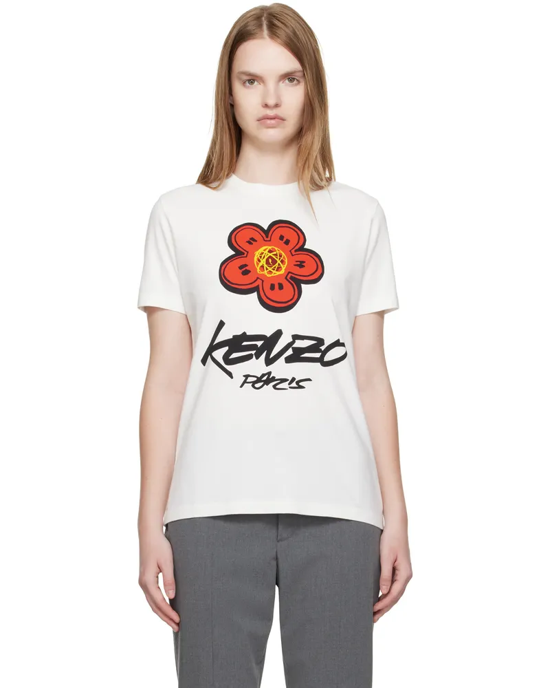 Kenzo Off-White Kenzo Paris Futura 2000 Edition Loose T-shirt 02