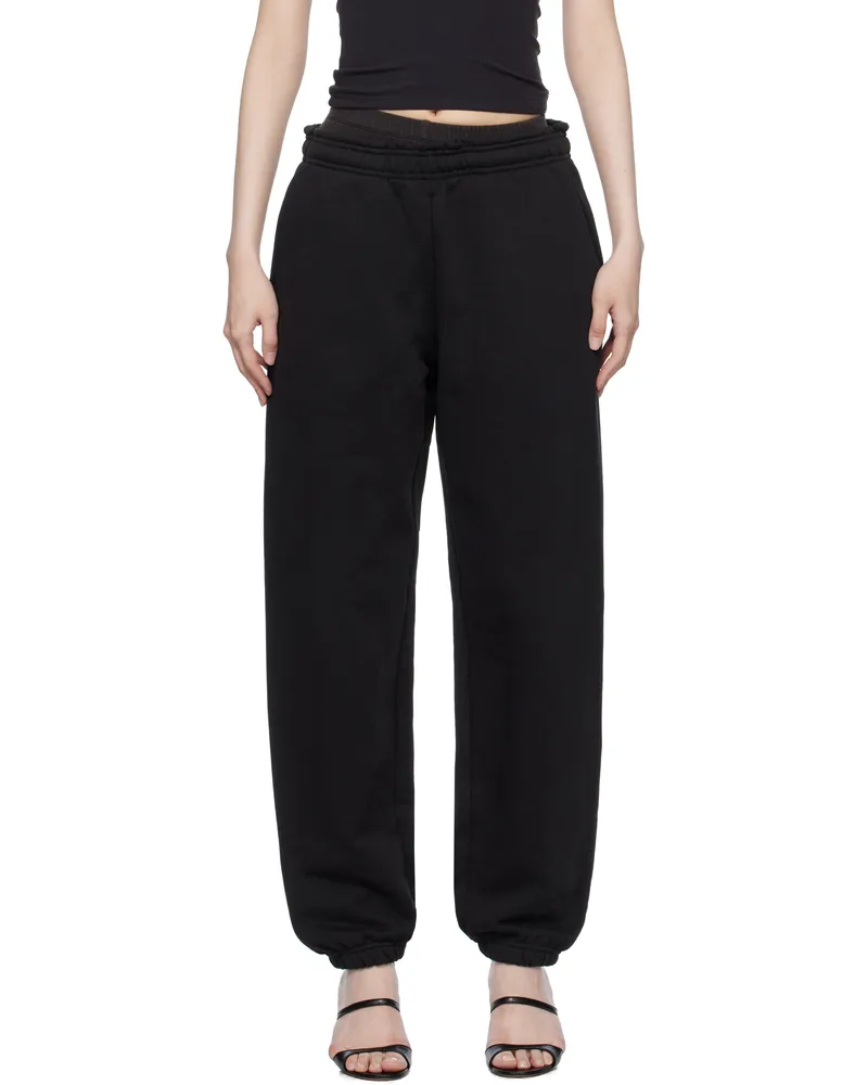 Entire Studios Black Heavy Sweatpants Soot