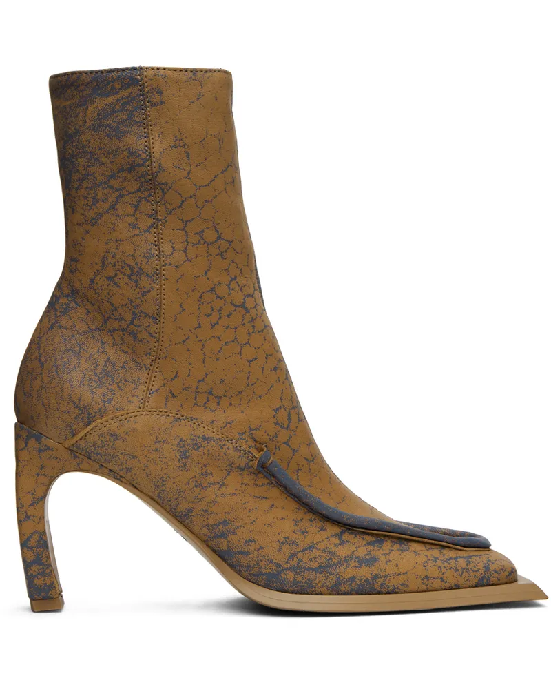 Charlotte Knowles Tan Hellz Boots Corsica