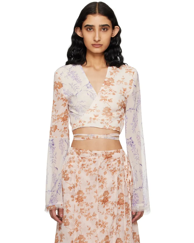 Holzweiler Off-White Patchwork Blouse 1050