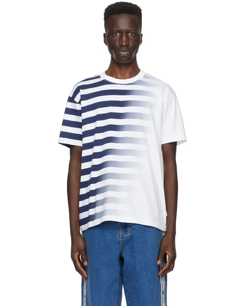 Eytys White Leon T-Shirt Faded