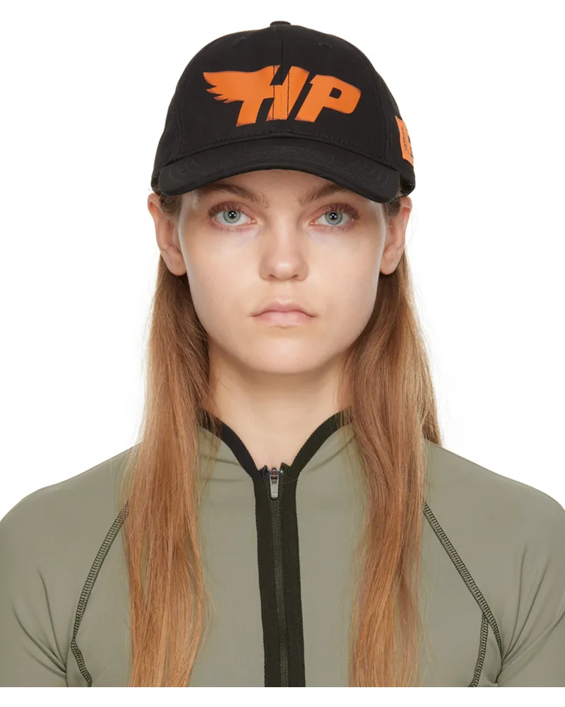 Heron Preston Black HP Fly Cap Black
