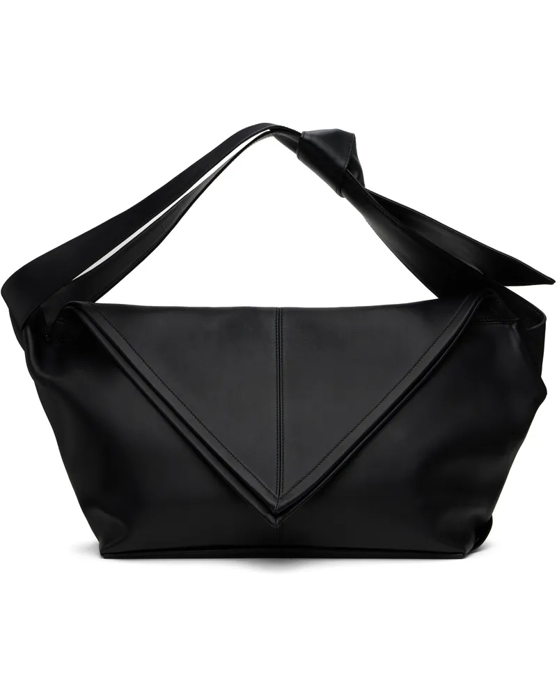 Bottega Veneta Black Sawyer Bag Black-silver