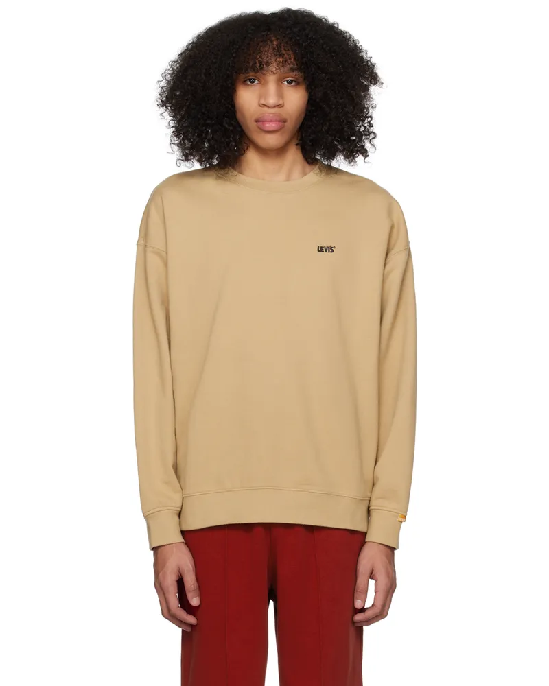 Levi's Tan Crewneck Sweatshirt Tan