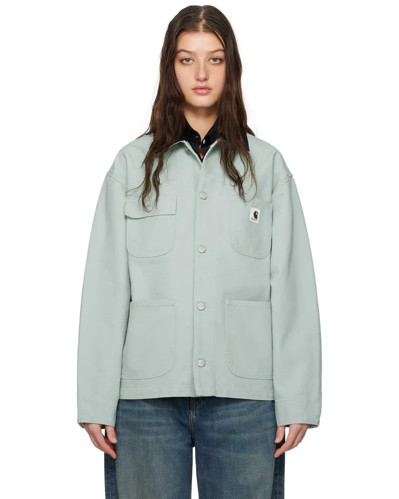 Carhartt WIP Green OG Michigan Jacket Rinsed