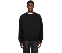 Black Graphic Sweatshirt