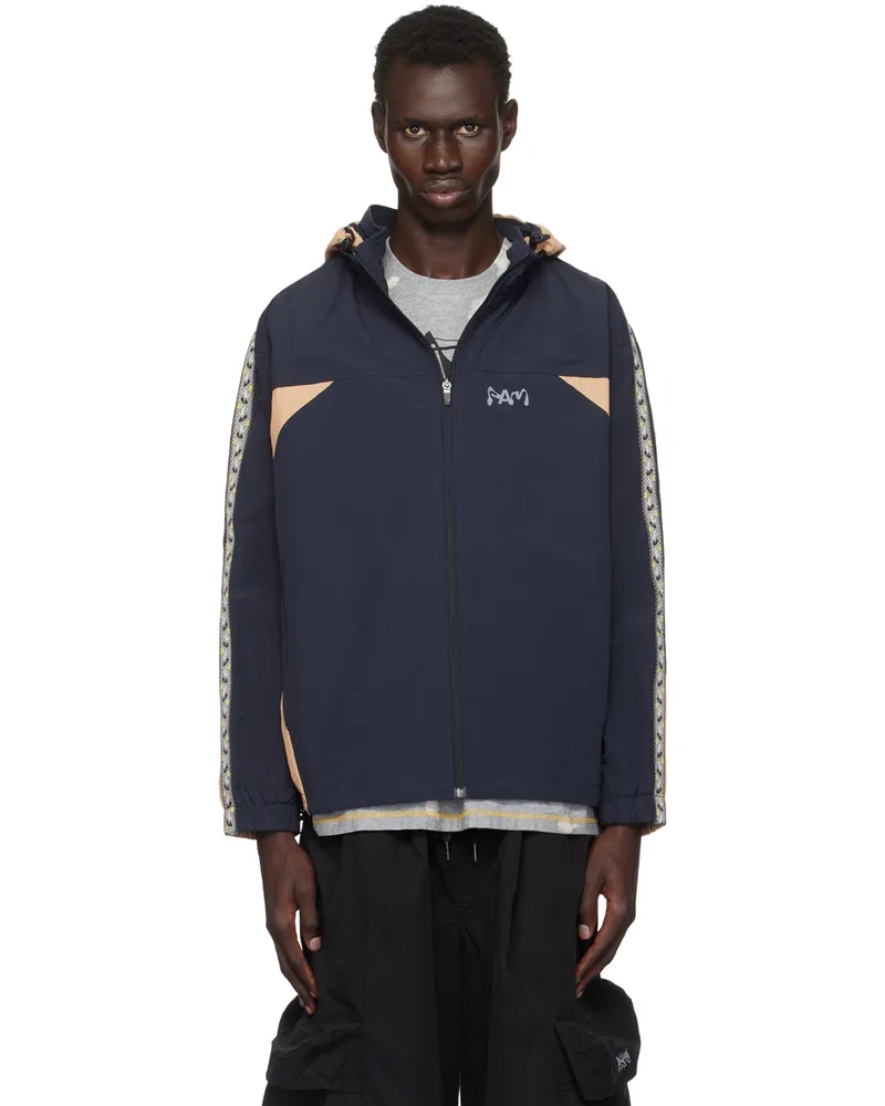 Perks and Mini Navy 'The Loft' Shell Jacket Navy